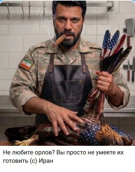 Не любите орлов? Вы просто не умеете их готовить (с) Иран