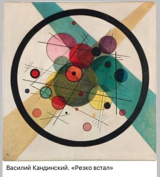 Василий Кандинский. «Резко встал»