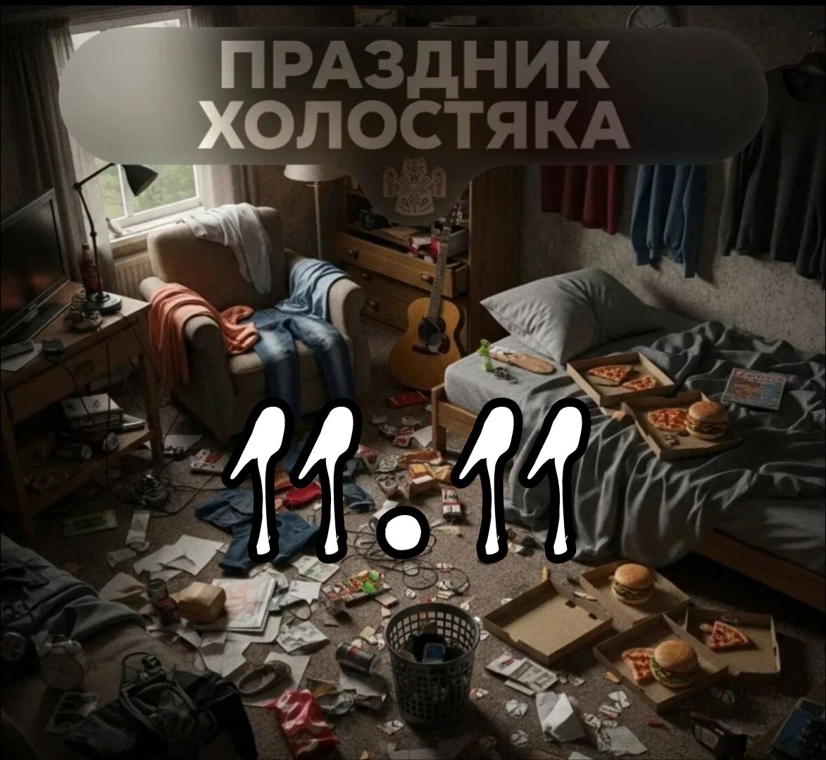ПРАЗДНИК ХОЛОСТЯКА
11.11