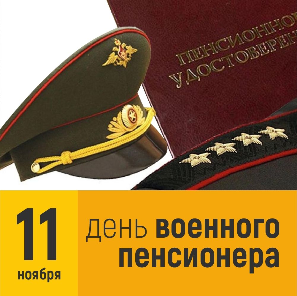 11 ноября день военного пенсионера