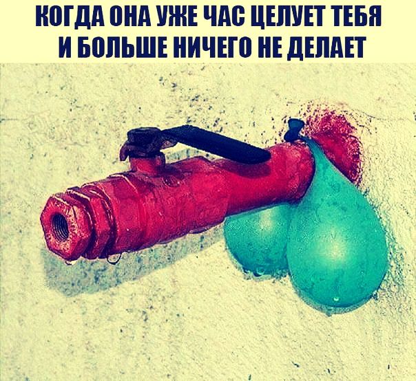 КОГДА ОНА УЖЕ ЧАС ЦЕЛЛЕТ ТЕБЯ И БОЛЬШЕ НИЧЕГО НЕ ДЕЛАЕТ