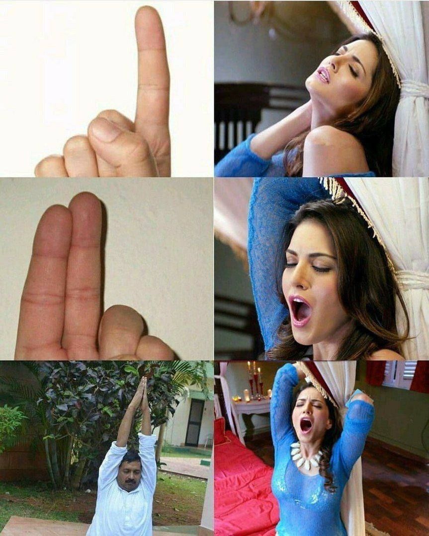 Коллаж из шести кадров: последовательности жестов пальцами и кадры с двумя женщинами в позах.