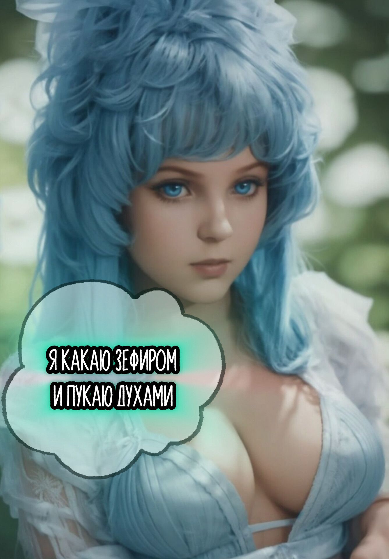 Я какаю зефиром и пукаю духами