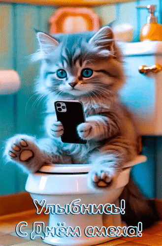 Улыбнись! С Днём смеха!