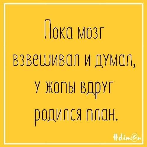 Пока мозг взвешивая и у папы вдруг родился план