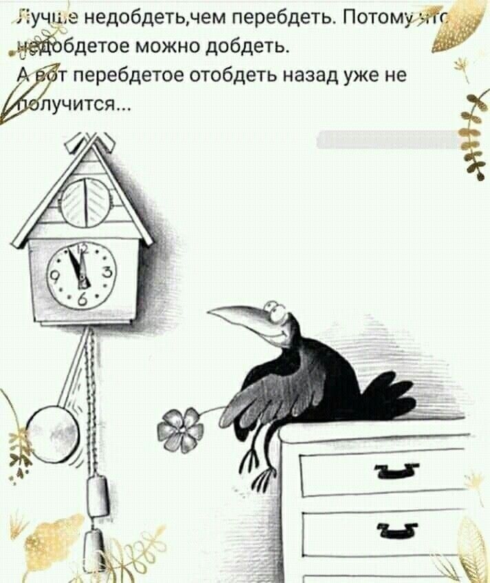 недобдеть чем перебдеть Потому Бдетое можно дпбдеть ЖТ перебдетое отобдеть назад уже не пучится