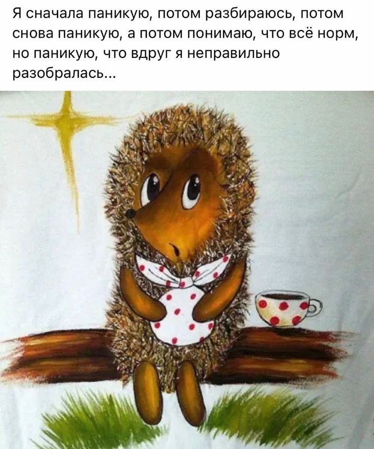 Я сначала паникую потом разбираюсь потом снова пвникую а потом понимаю что всё норм но паникую что БдрУГ я неправильно разобралась