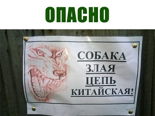 1 СОБАКА ЗЛАЯ а ЦЕПЬ