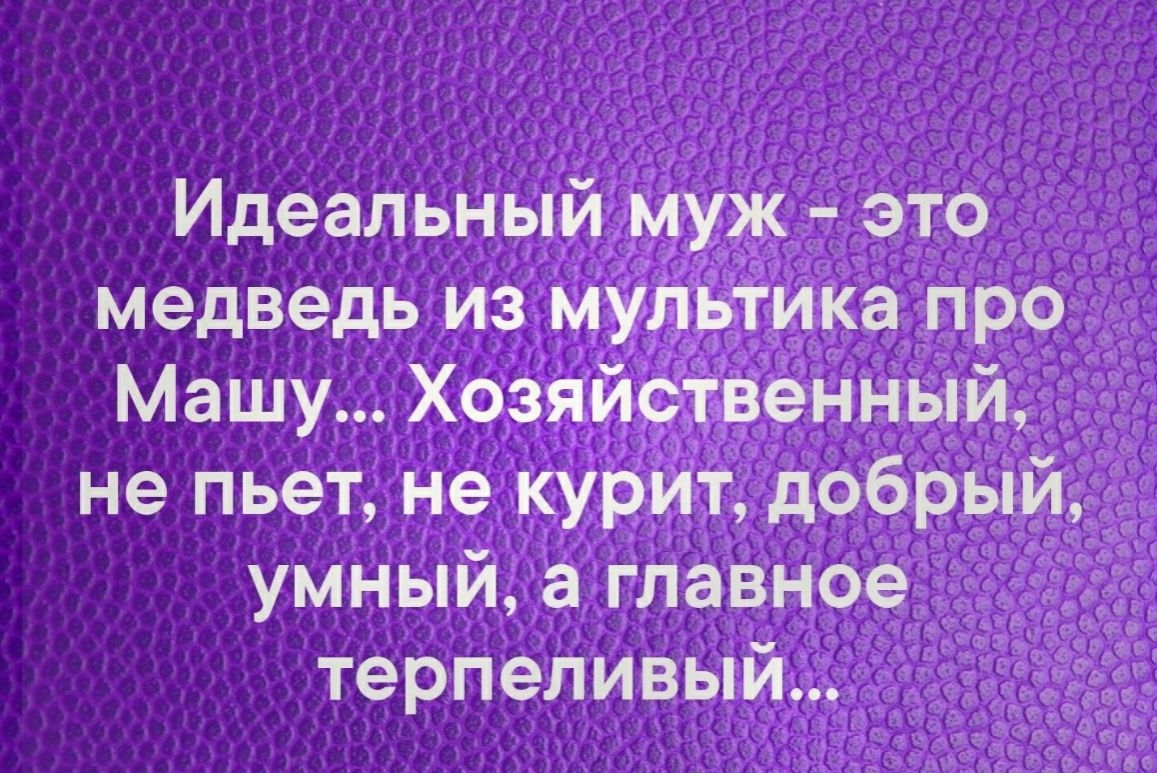 Идеальныи уже это медведь из мун ка прц Машу ХозяиётвёНныи не пьет не курит добрыидёд умныи а главное терпеливыи