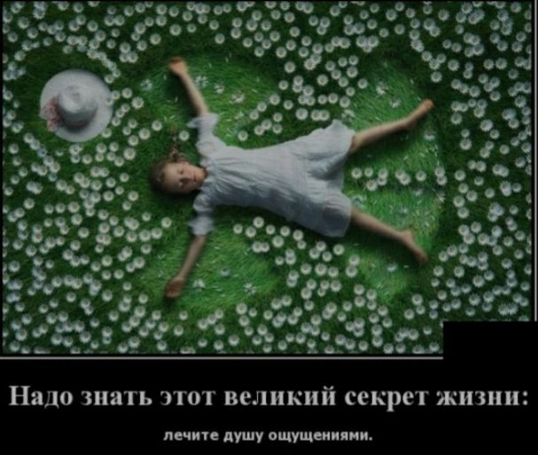 С _ д д у Я Ё _ О н ь_ о 3 лсъ ь 5 о 3 Надо знать ЭТОТ великий секрет ЖИЗНИ лечите душу ощущении и