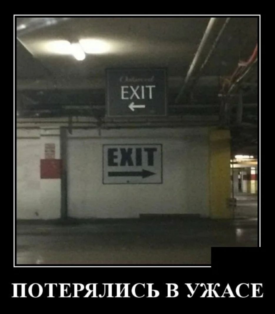 ПОТЕРЯЛИСЬ В УЖАСЕ
