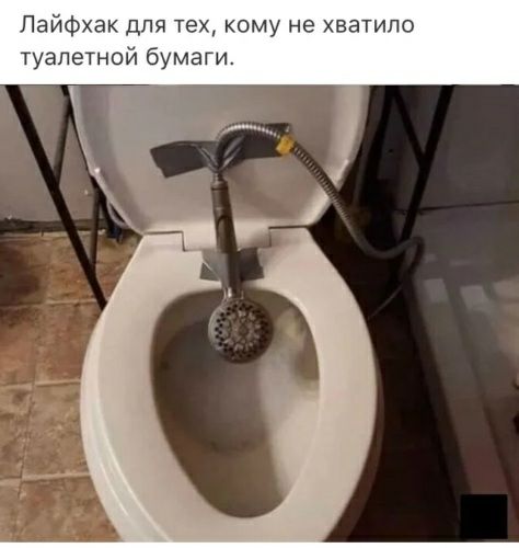 Пайфхак для тех кому не хватило туалетной бумаГи