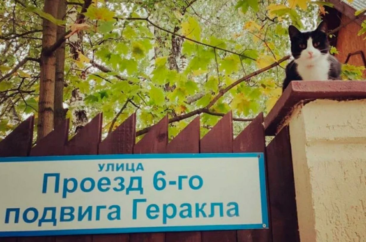 УЛИЦА Проезд 6 го подвига Геракла