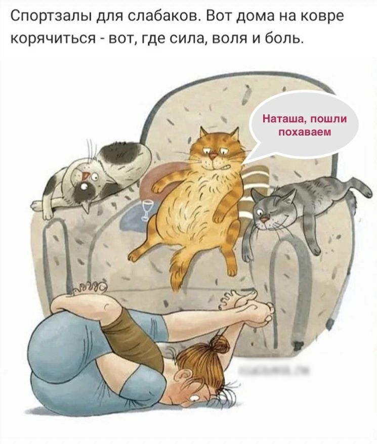 СПОРТЗЗЛЫ дЛЯ слабаков ВОТ дома на ковре КОРЯЧИТЬСЯ ВОТ где СИЛЗ ВОЛЯ И бОЛЬ Наташа пошпи похаваем