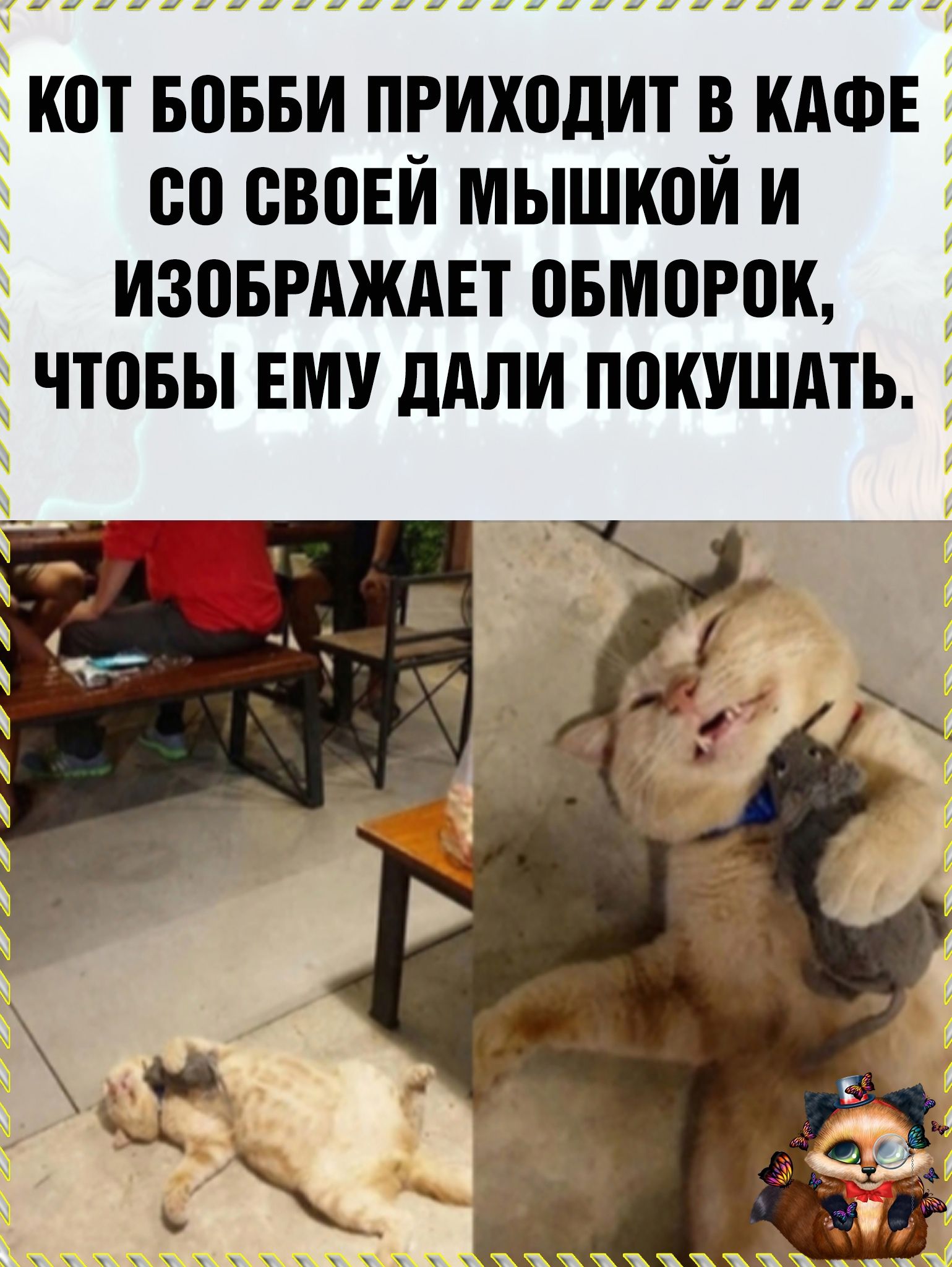 ___мАды___________________и КОТ БВББИ ПРИХВДИТ В КАФЕ 00 СВПЕЙ МЫШКВЙ И ИЗПБРАЖАЕТ ВБМПРШЪ ЧТВБЫ ЕМУ ддЛИ ППКУШАТЬ