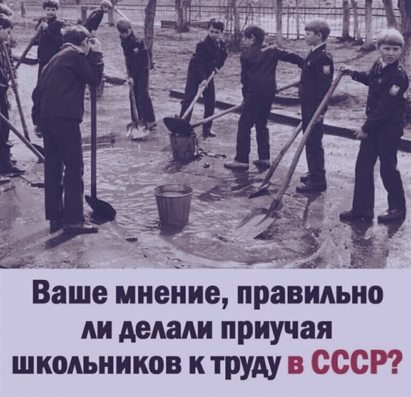 Ваше мнение ПраВИАЬ но даи приучая ШКОАЬников кТРУДУ З ___і 3