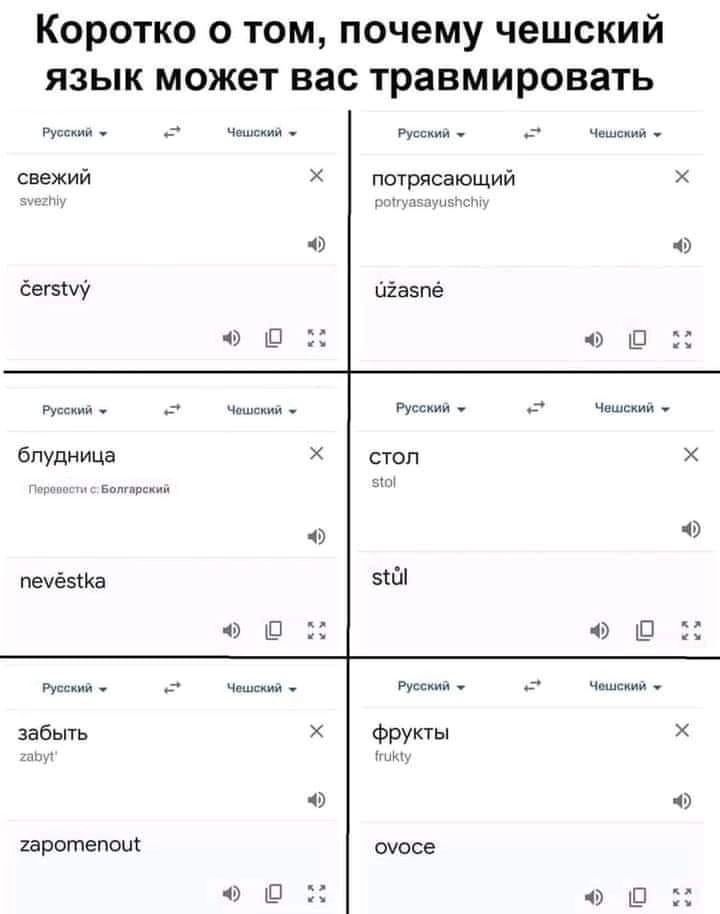 Коротко о том почему чешский язык может вас травмировать свежий атм бпудиица х пммка __ зав х паритет потрясающий иіаьпе р _ под Фрукты ЭЮ