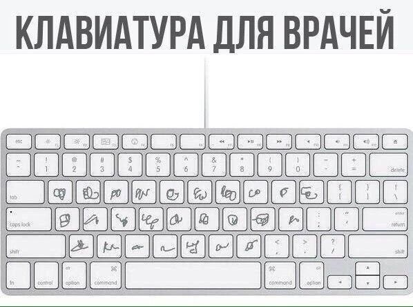 КЛАВИАТУРА ДЛЯ ВРАЧЕЙ шт щиищънй ыиіоЦъи 1_ 119 ВЕС 3 М гии Н Н вдемдпшэшщав
