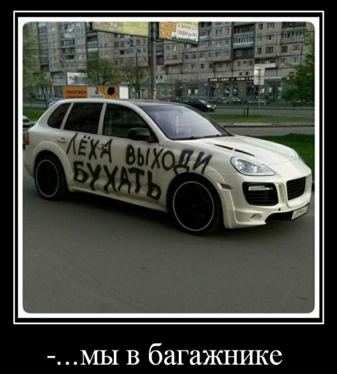 МЫ в багажнике