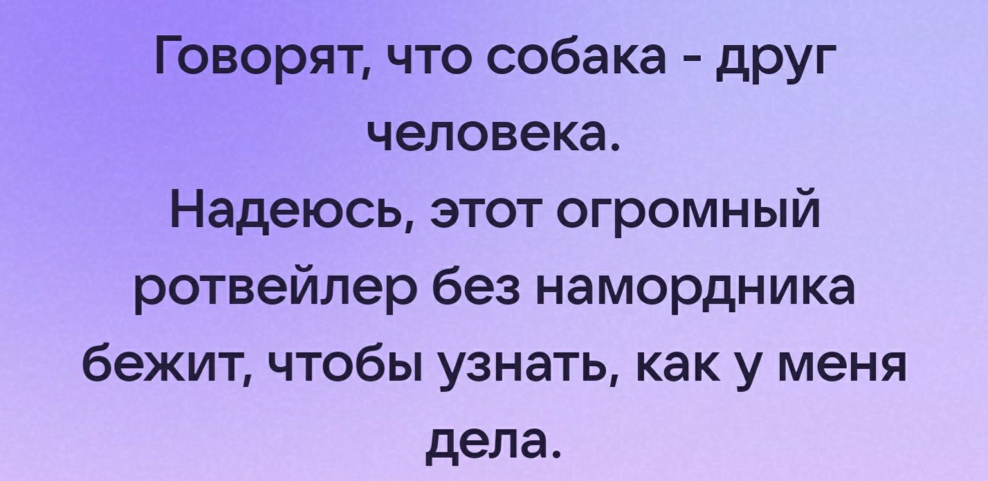 Говорят что собака дРУг человека Надеюсь этот огромный ротвейлер без намордника бежит чтобы узнать как у меня дела