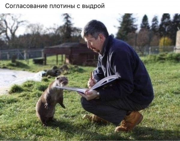 Согласование плотины ныдрой