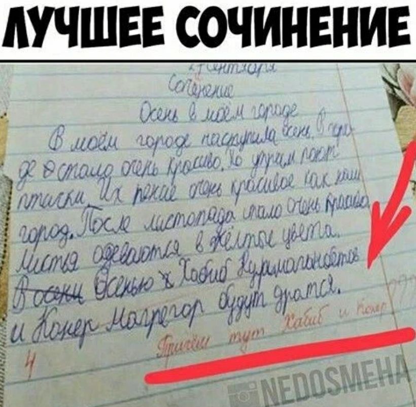 ЛУЧШЕЕ СОЧИНЕНИЕ