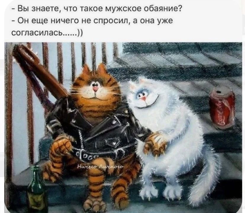 Вы знаета что Такое мужское обаяние Он еще ничего не спросил а она уже сотасилась П