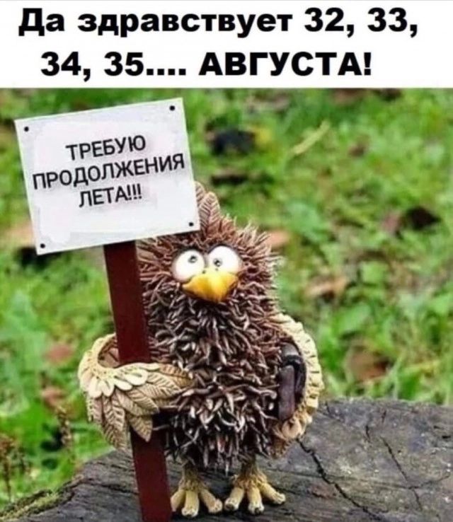 Да здравствует 32 33 АВГУСТА