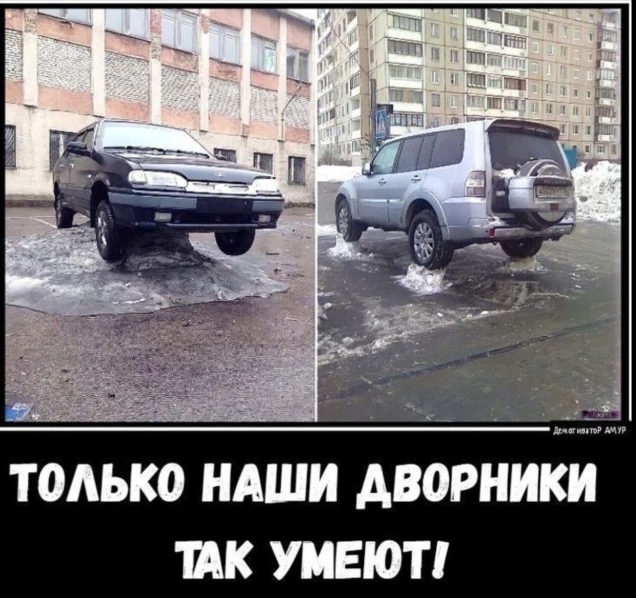 только НАШИ ДВОРНИКИ ТАК УМЕЮТ!