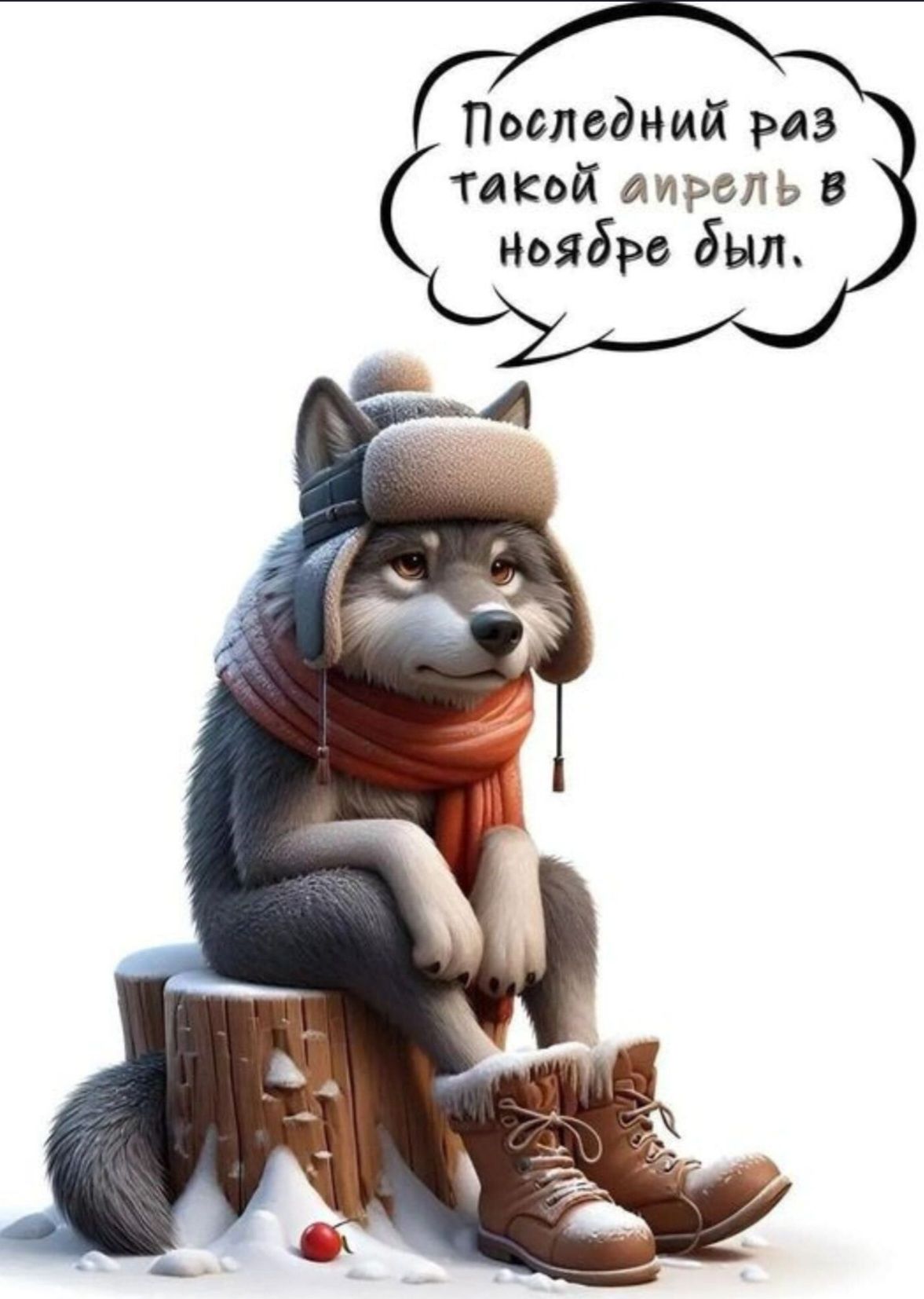 Последний раз такой апрель в ноябре был.