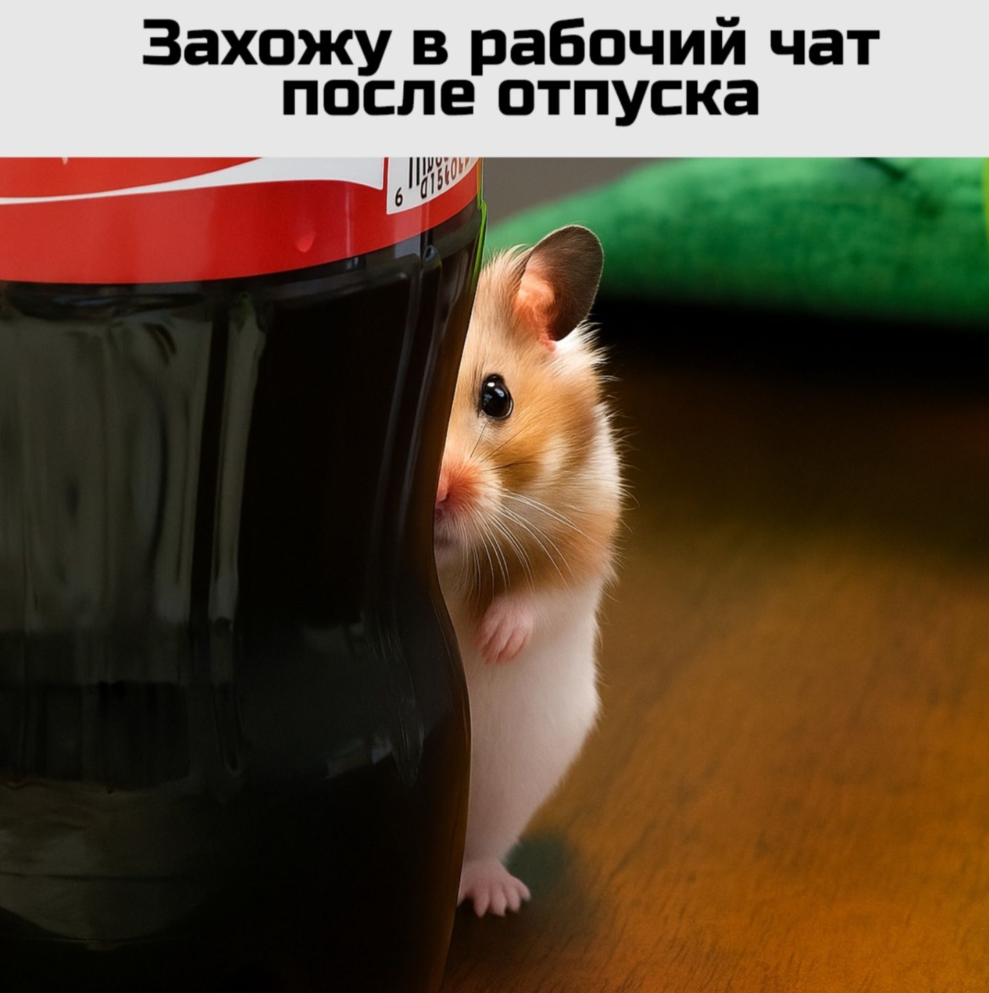 Захожу в рабочий чат после отпуска