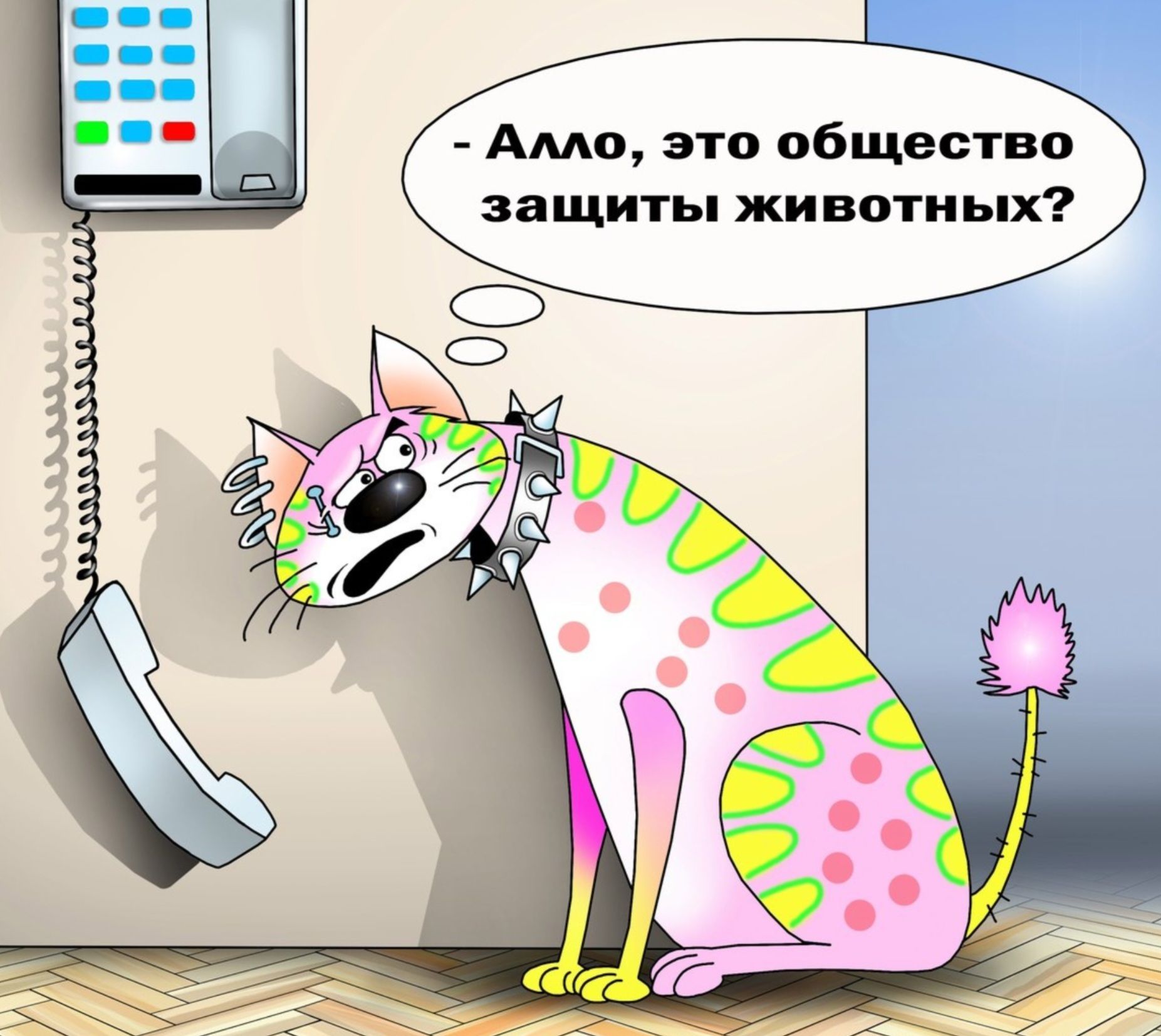 Алло, это общество защиты животных?