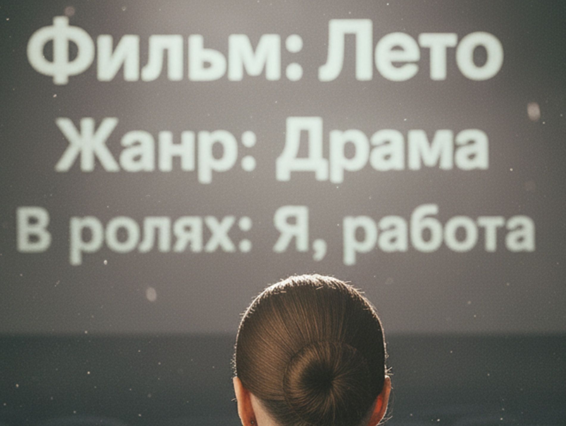 Фильм: Лето
Жанр: Драма
В ролях: Я, работа