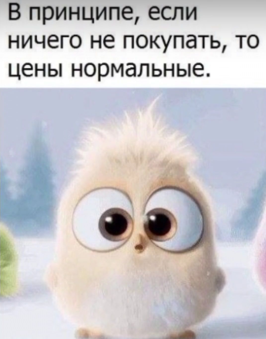 В принципе, если ничего не покупать, то цены нормальные.