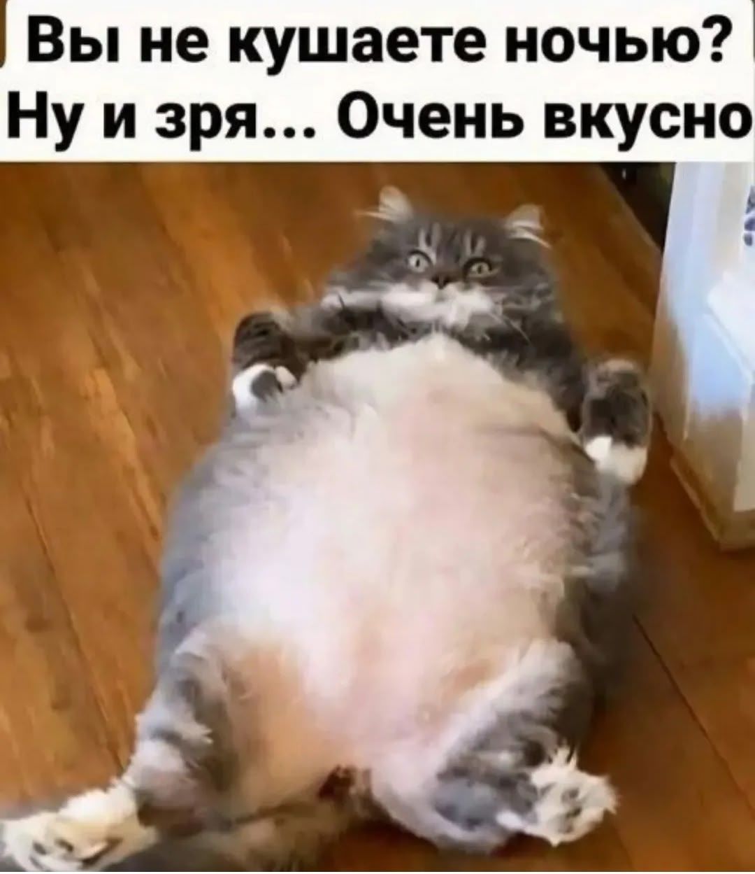 Вы не кушаете ночью? Ну и зря... Очень вкусно