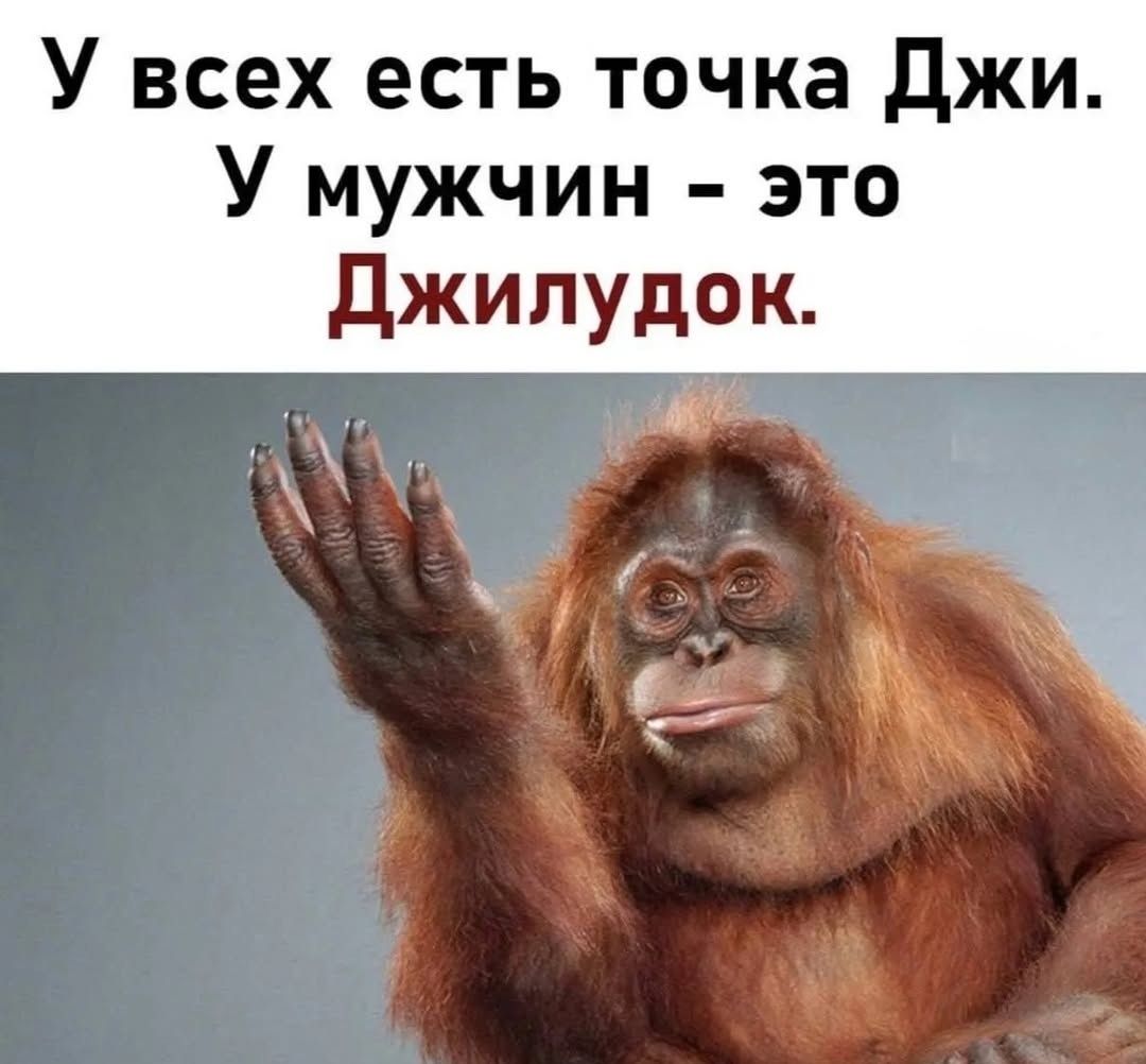 У всех есть точка Джи. У мужчин - это желудок.