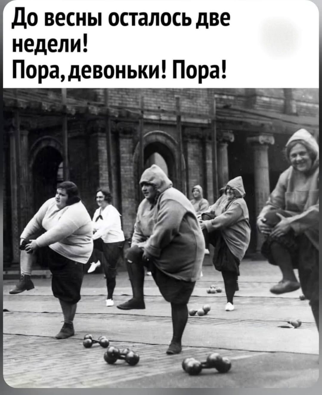 До весны осталось две недели! Пора, девоньки! Пора!