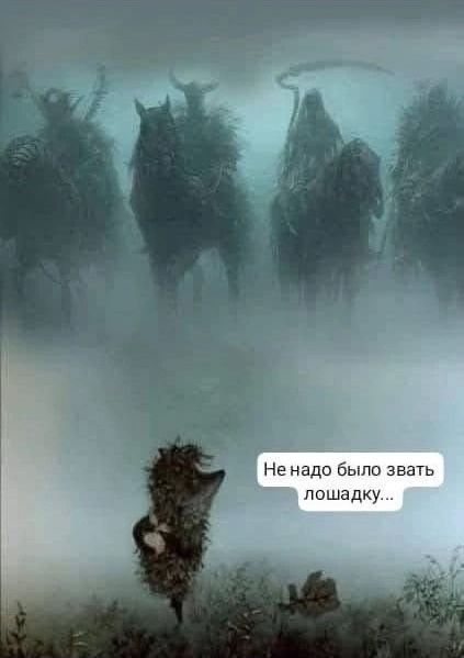 Не надо было звать лошадку...