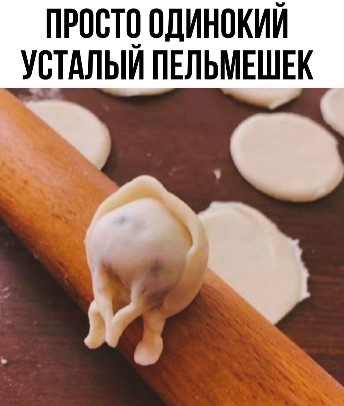 ПРОСТО ОДИНОКИЙ УСТАЛЫЙ ПЕЛЬМЕШЕК