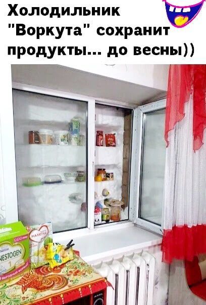 Холодильник Воркута сохранит продукты до весны