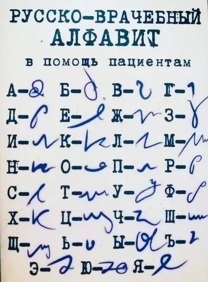 РУССКО ВРАЧЕБЕЪЩ АЛФАВИТ В ПОМОЩЬ пациентам А ёЗ вЁ _ в ъ г 1 д ЕУ У 3 и щкил Ьмуи н и о ы п ь РГ с те У р Ф х к ц иЪЧ к ш щт ь ндсъЪ э 2 Я Х