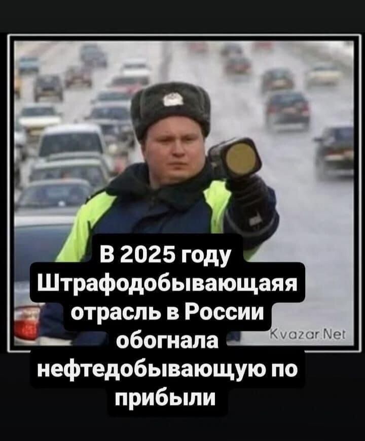 В 2025 году Штрафодобывающая отрасль в России обогнала нефтефобивающую по прибыли