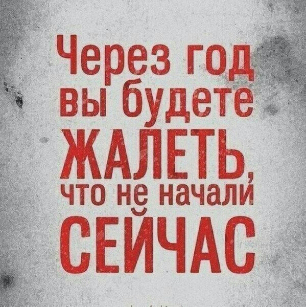 Через год вы буцетё ЖАЛЕТЬ что не начали сгичдс