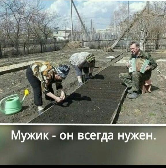 Мужик он всегда нужен