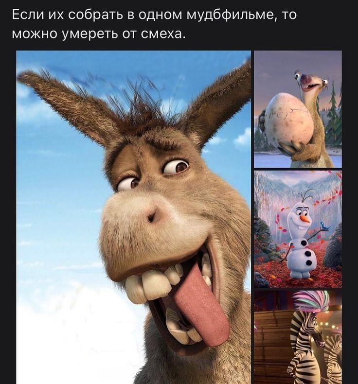Если их собрать в одном мудбФильме то можно умереть от смеха