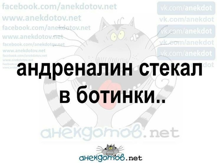 андреналин стекал в ботинки аиех9о пе