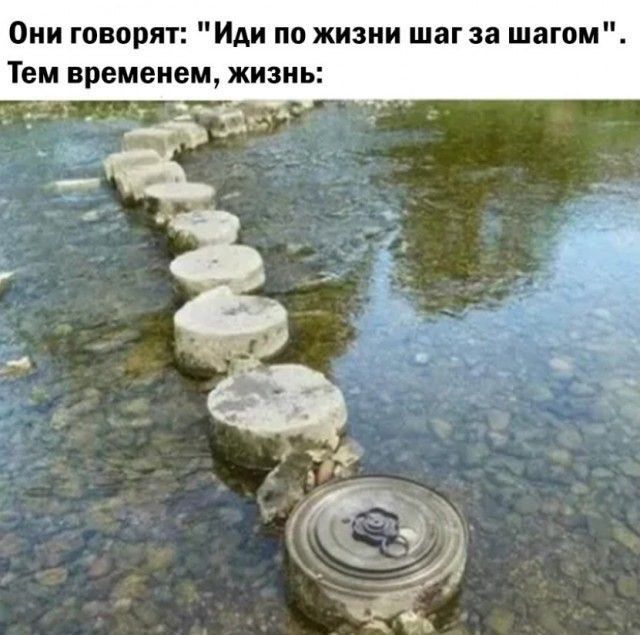Они говорят ИМ по жизни шаг за шагом Тем временем жизнь ъ 4