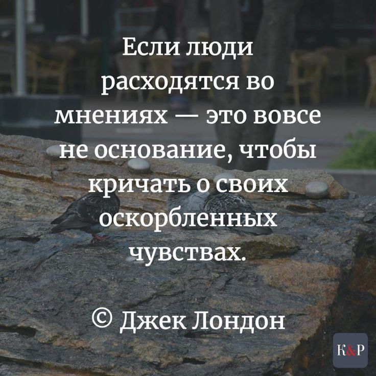 Если люди расходятся во мнениях это вовсе не осъЪование чтобы кричать о Ёвоих оскорбленных нувствах Джек Лондон 1і