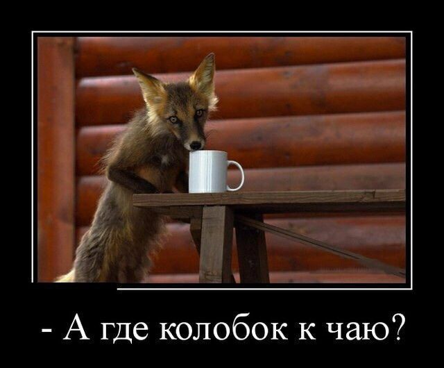 А где колобок к чаю