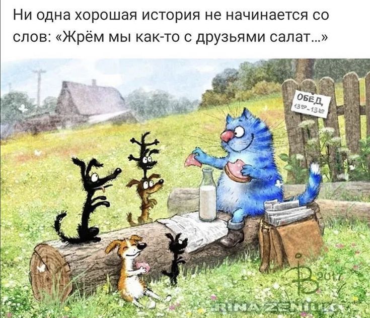 Ни одна хорошая история не начинается со слов Жрём мы как то с друзьями салат